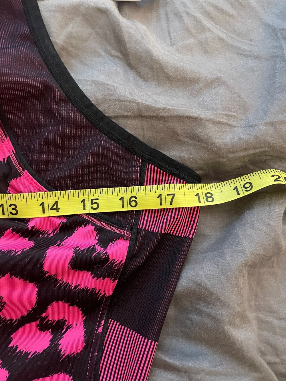 Adidas by Stella McCartney Pink and Black Leopard Athletic Dress - Picture 5 of 5